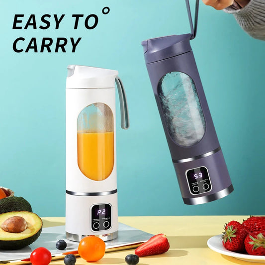 Portable Blender Ice Crusher for Shakes and Smoothies Juicer . USB Rechargeable Cup , powerful battrey ,handy ,fit in your gym bag .