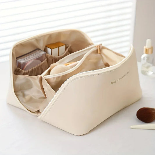 Womans Makeup Organizer , Cosmetic Bag, Organizer Bag For Travel Zip , ladies best choice for holidays .