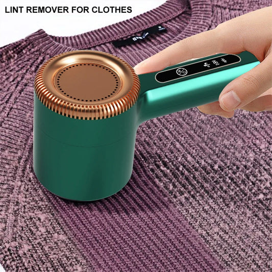 Powerful Lint Remover For Clothes Usb Electric Rechargeable Hair Ball Trimmer Fuzz Clothes Sweater Shaver Reels Removal Device , fit in your bags .