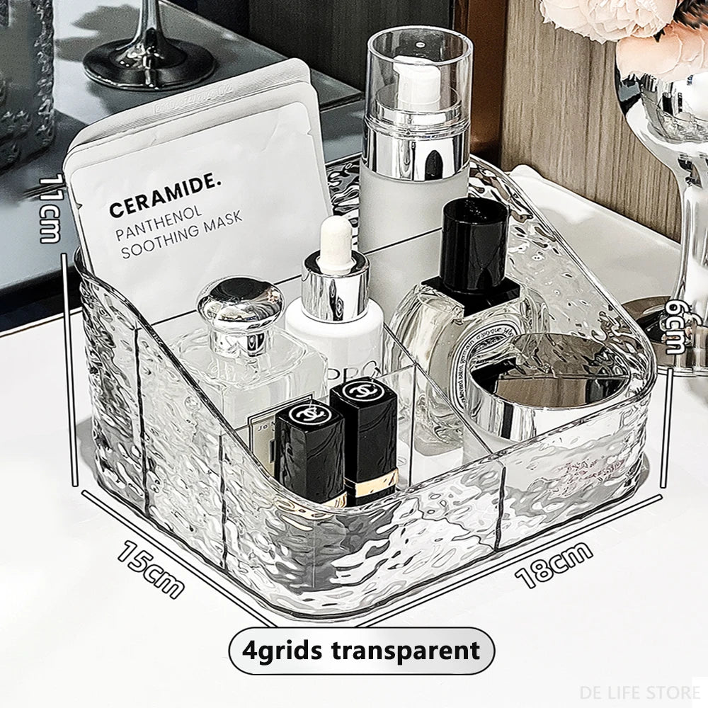 Artist Makeup Storage Organizer Clear Skincare Organiser , Box For Lipstick Cosmetic Organizer Perfume Holder .