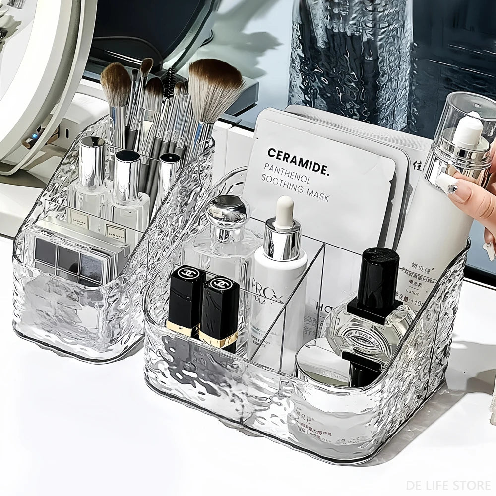 Artist Makeup Storage Organizer Clear Skincare Organiser , Box For Lipstick Cosmetic Organizer Perfume Holder .